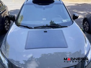 Nissan Rogue Flexible Solar Panel Kit - Complete Kit w/ Waterproof Controller + Hood Decal - 2013+ - 60W